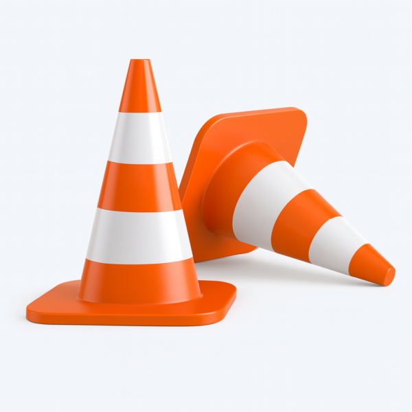 Cônes de signalisation