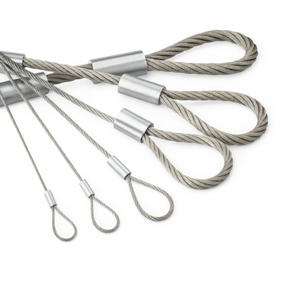 Élingues en acier et chaîne